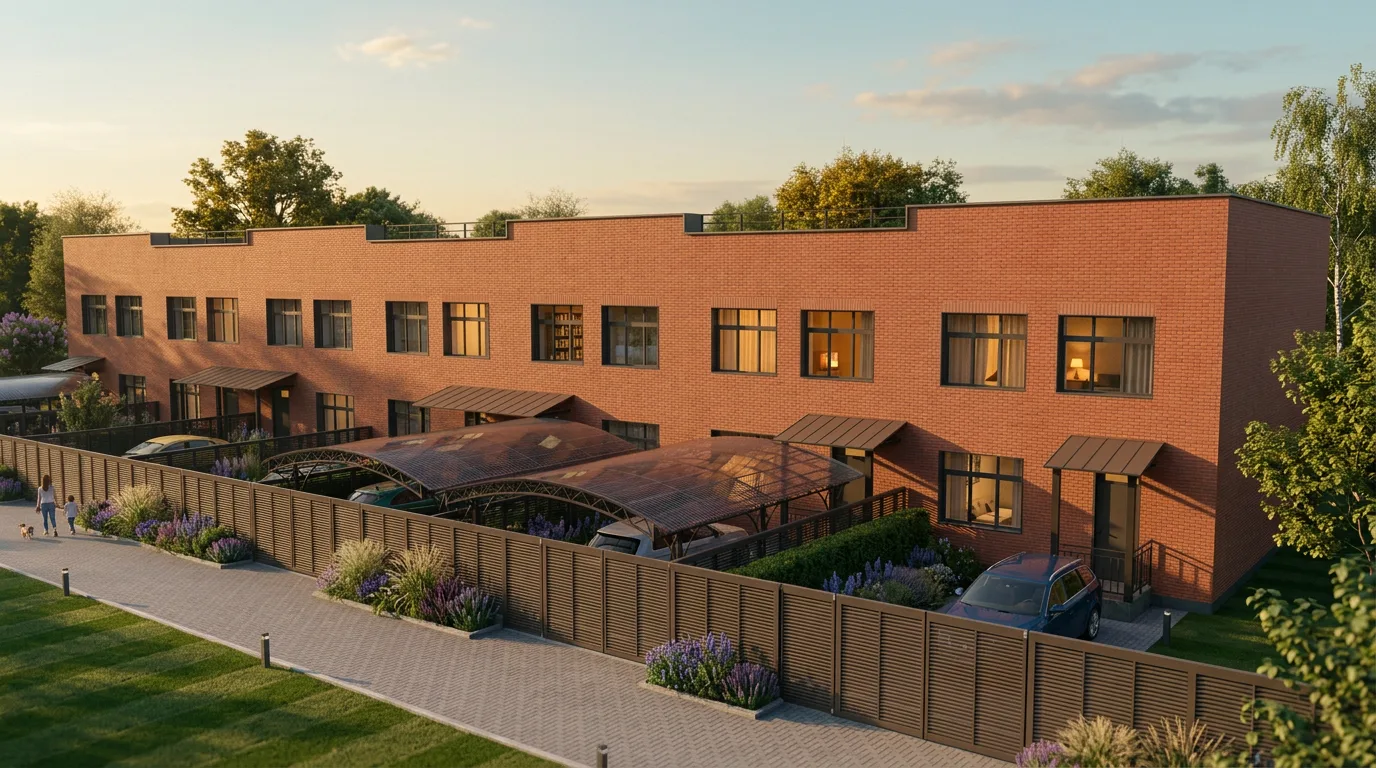 Корпус ЖК «Дружный» со стороны улицы